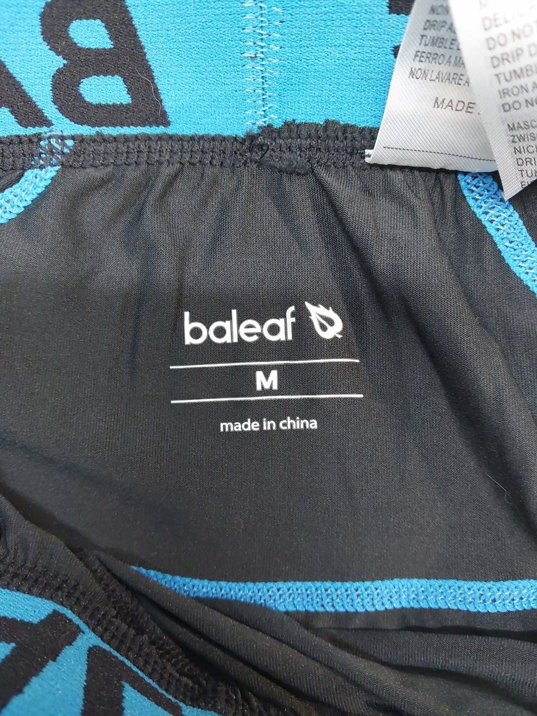 SPODENKI ROWEROWE MĘSKIE SZORTY WKŁADKA ŻELOWA BALEAF M Model BALEAF