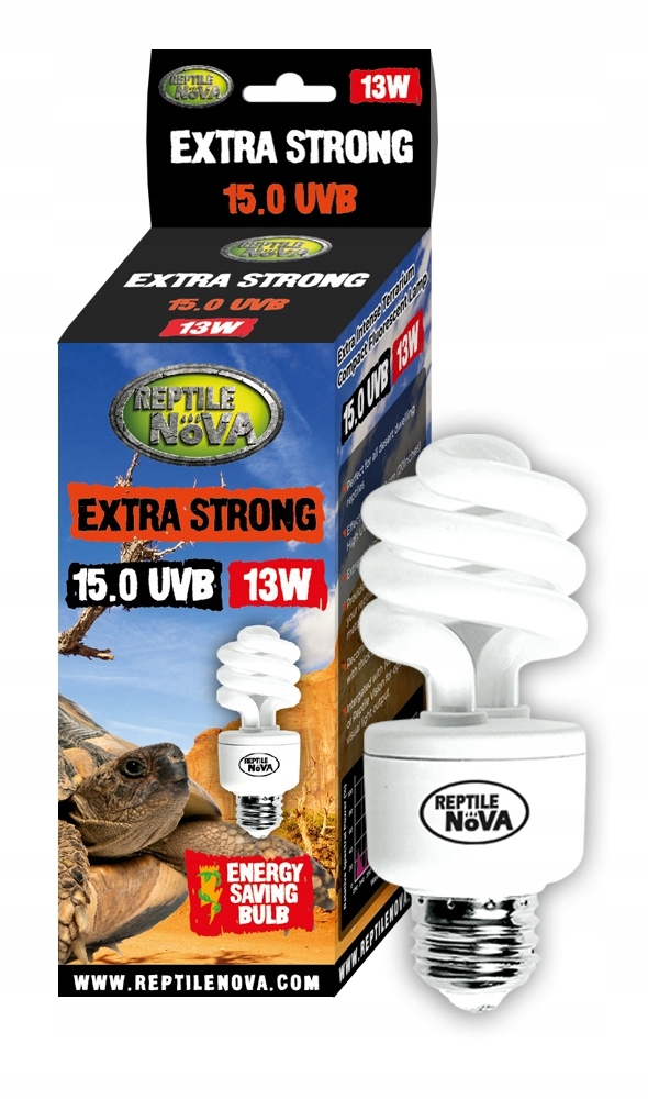 Levně Žárovka Reptile Nova Extra Strong UVB-13W 15.0 Uvb