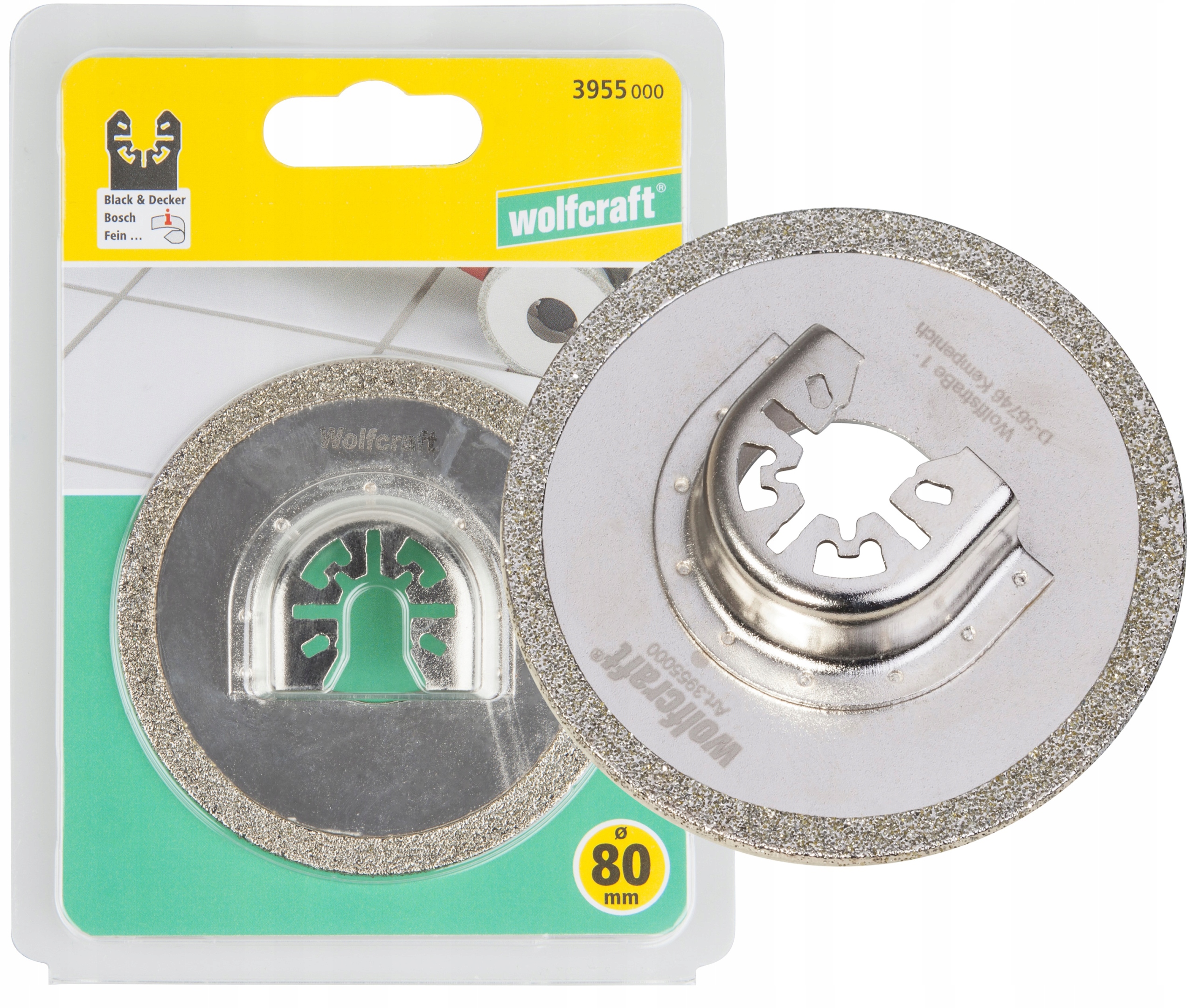 Diamantový pilový kotouč kulatý pro keramiku a spáry 80 mm Pro pro multibrusku