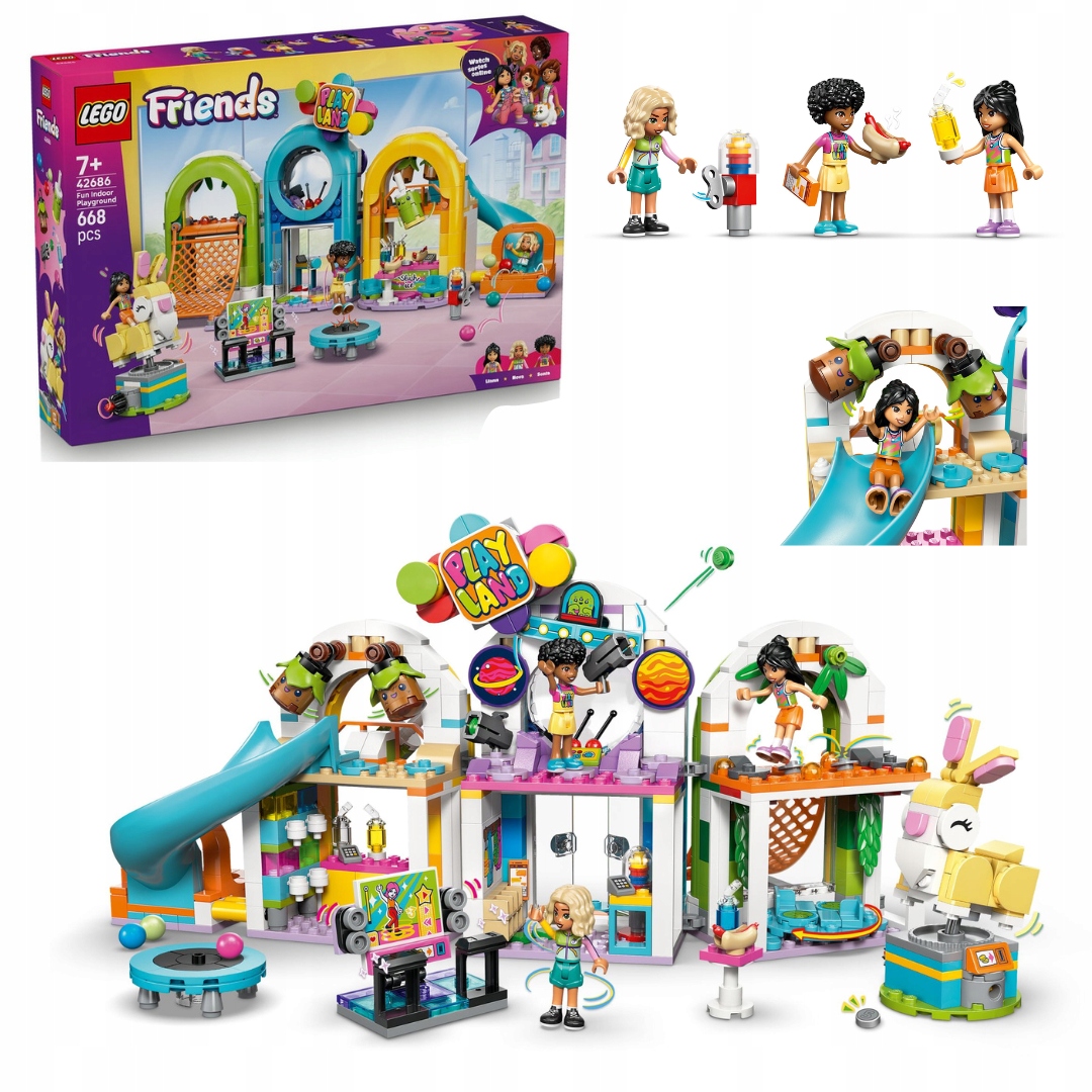 Lego 42686 Friends Neobvyklá herna Hrací místnost k sestavení Figloraj