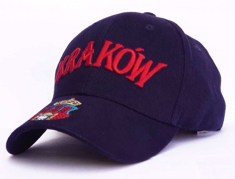 

Czapka Z Daszkiem Bejsbolówka Haft Kraków Pamiątka