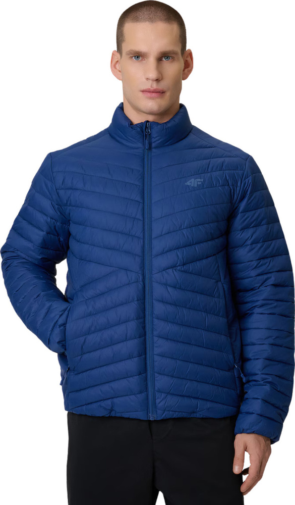 Pánská Bunda 4F M0853 Tmavě Modrá 4FWSS26TDJAM0853 31S vel. 2XL
