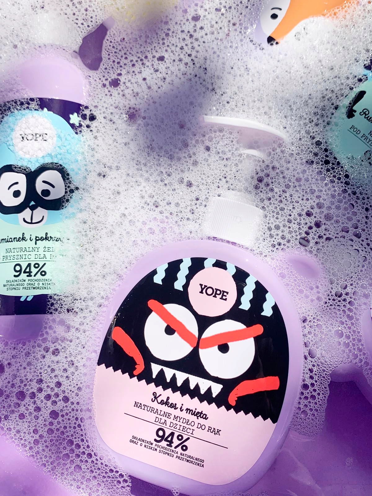 YOPE mydło do rąk dla dzieci kokos i mięta 400 ml Marka Yope