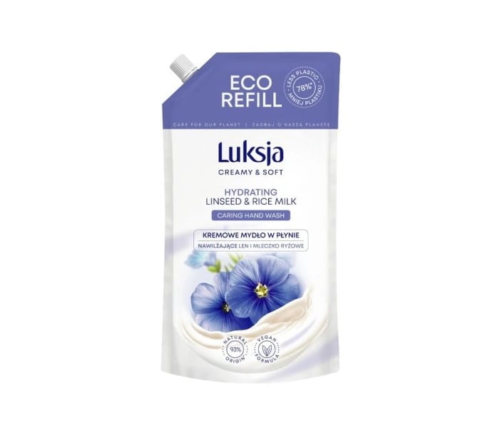 

Luksja Creamy&Soft Mydło len i mleczko ryżowe