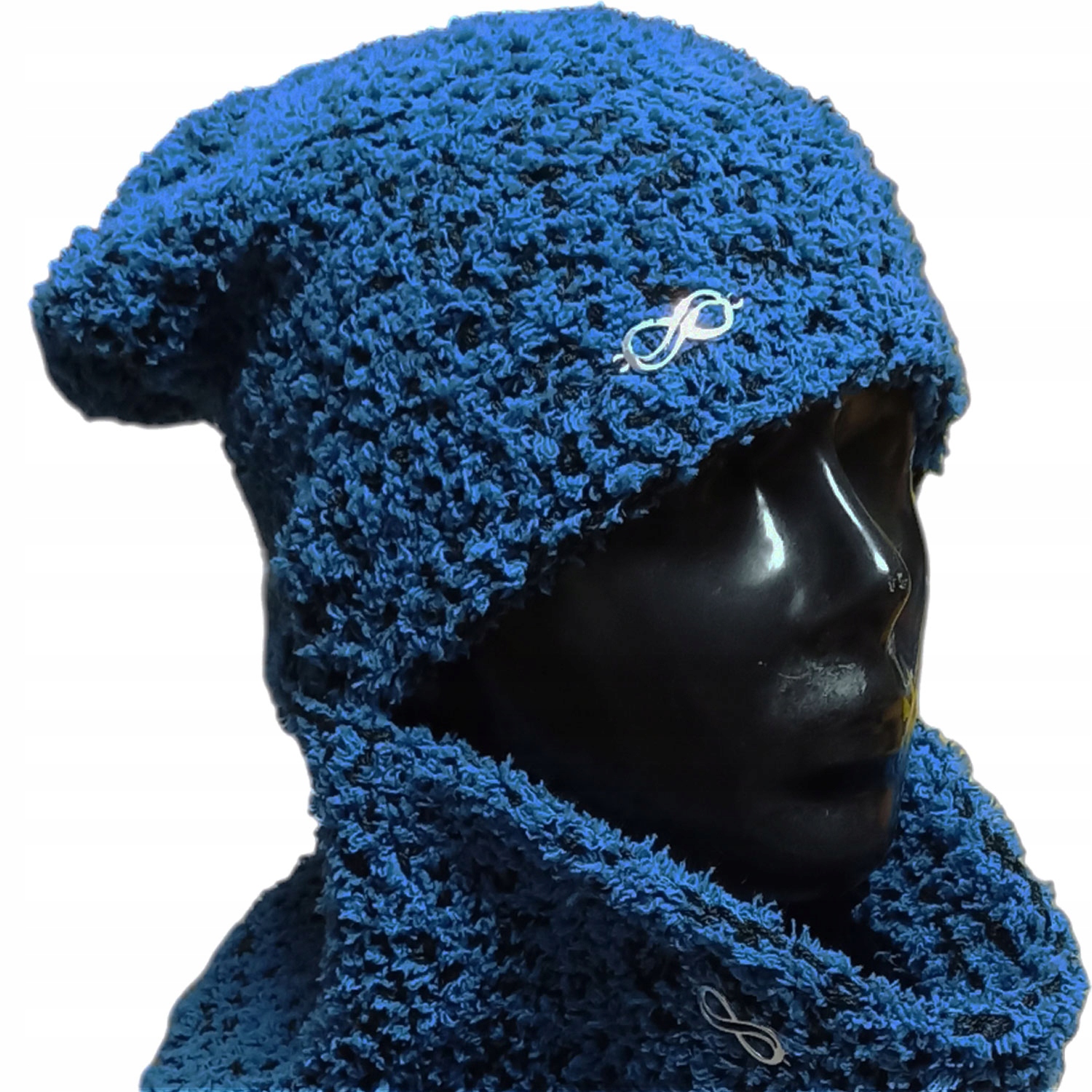 čepice Milu šmoulinka handmade r M 55-57