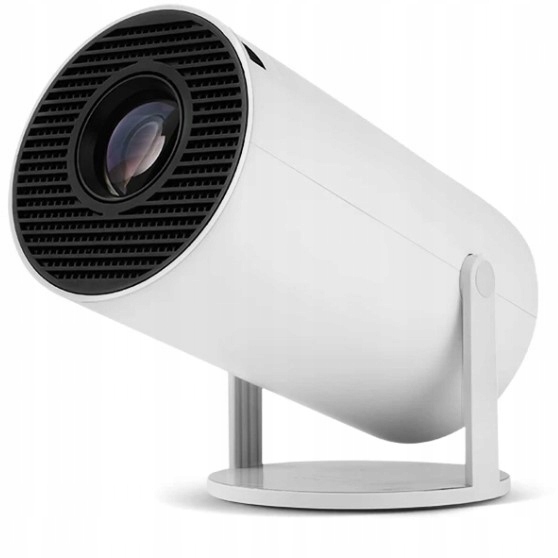 PRZENOŚNY PROJEKTOR OBROTOWY RZUTNIK FULL HD SMART TV BOX ANDROID WIFI Model Projektor obrotowy HY300