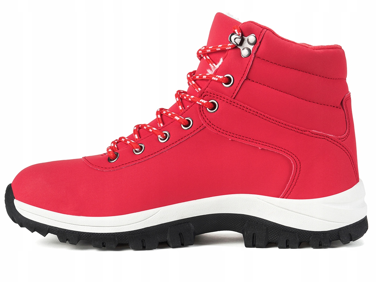 BUTY ZIMOWE DAMSKIE SPORTOWE OCIEPLANE Kod producenta 86415d red 1