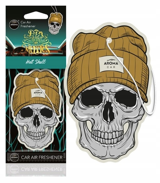 

Odświeżacz powietrza Muertos Hat Skull czaszka