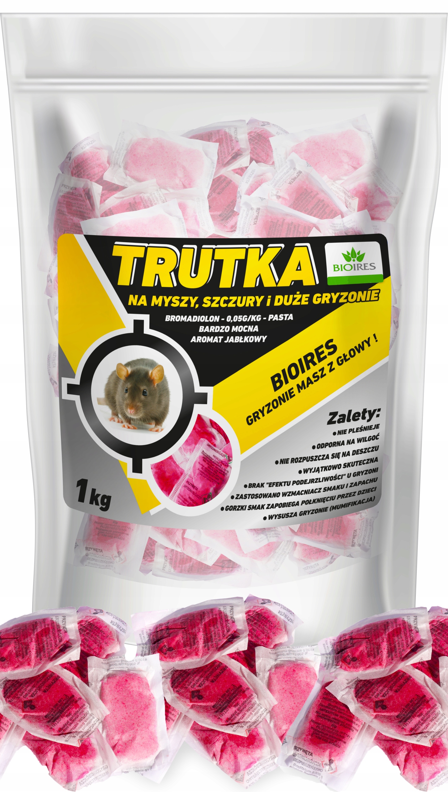 

Silna Trutka Trucizna Na Szczury Krety Kuny 1 Kg