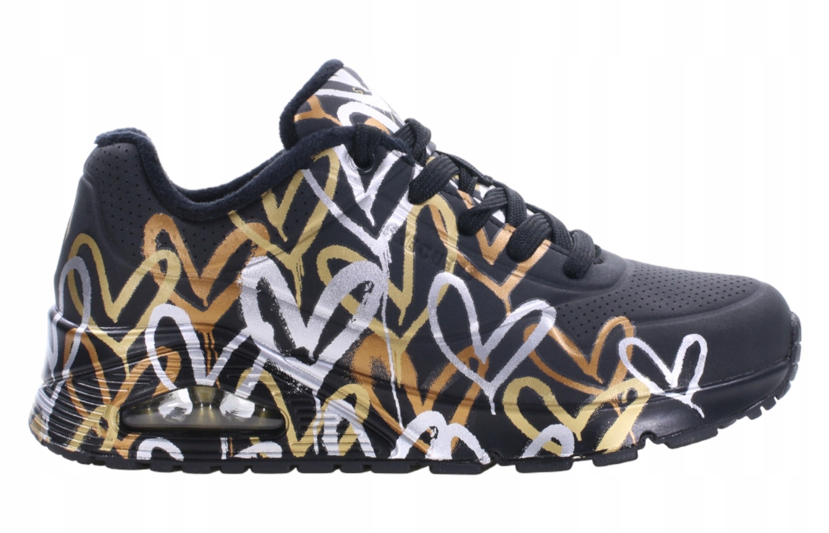 Boty Skechers Uno-metallic Love 155523-BKGD