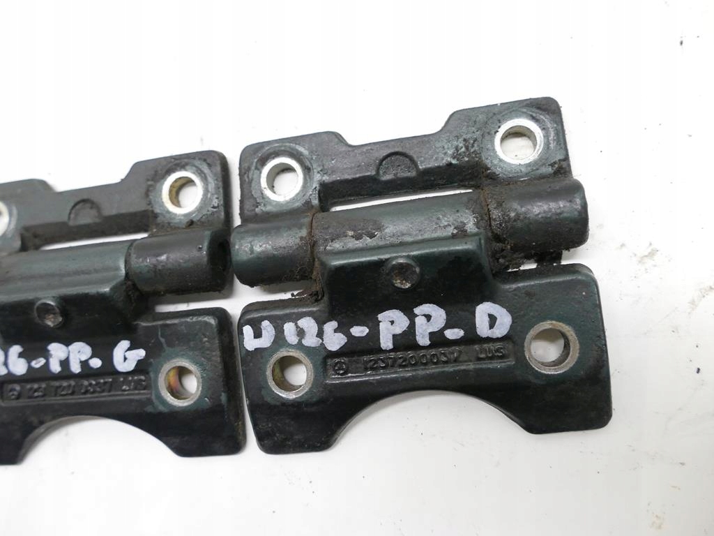 MERCEDES S W126 hinges door right front KOMPLET