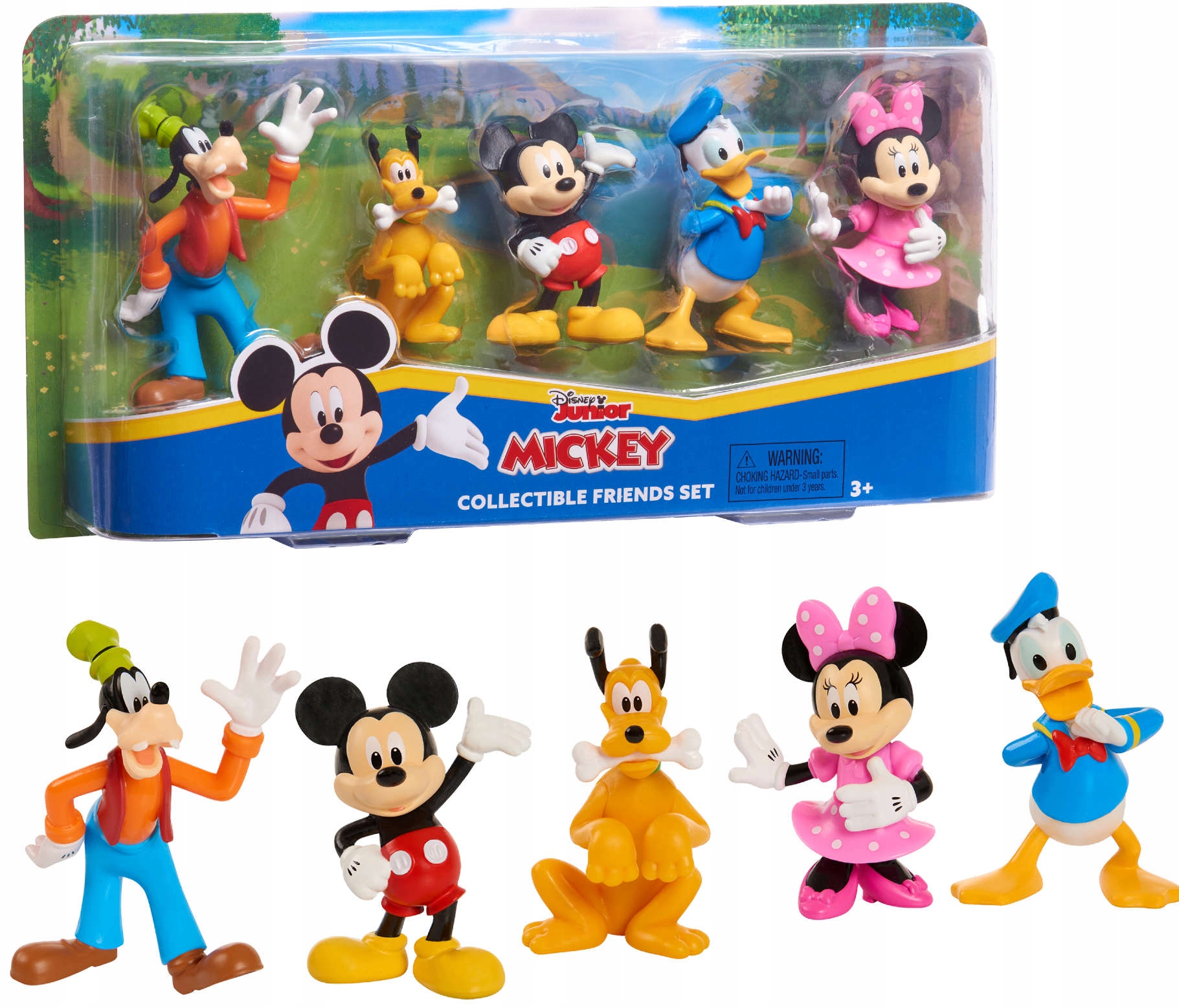

Zestaw 5 Figurek Myszka Mickey Minnie Donald Pluto
