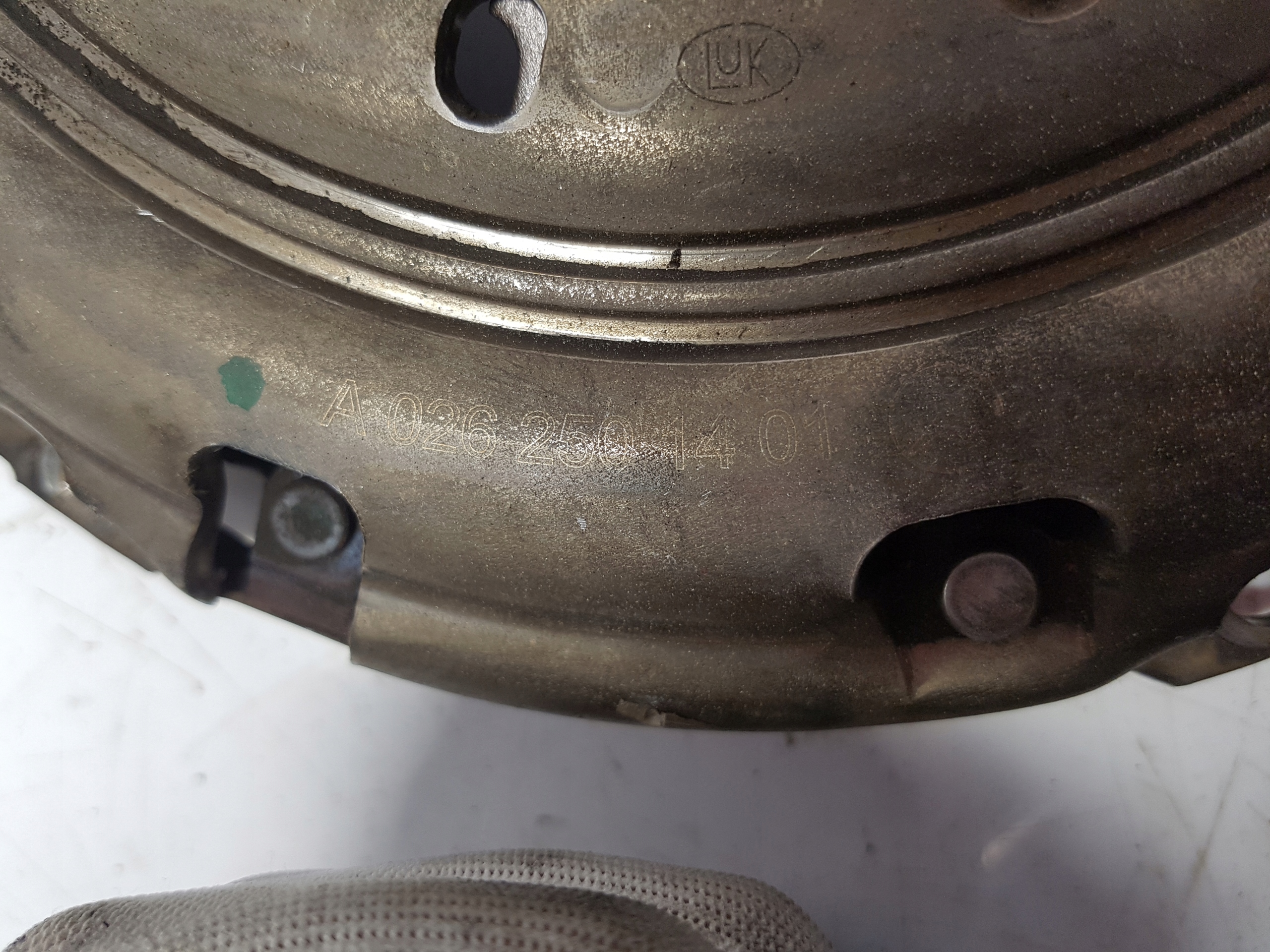 MERCEDES W205 2.2 CDI wheel flywheel clutch