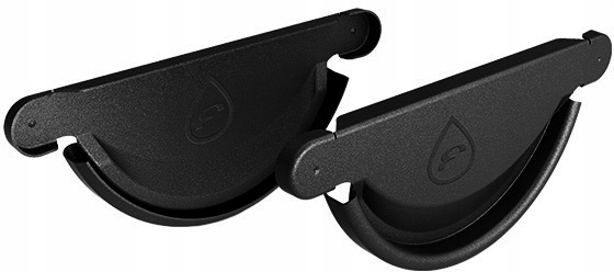 Denko rynny BUDMAT FLAMINGO 150mm - czarny