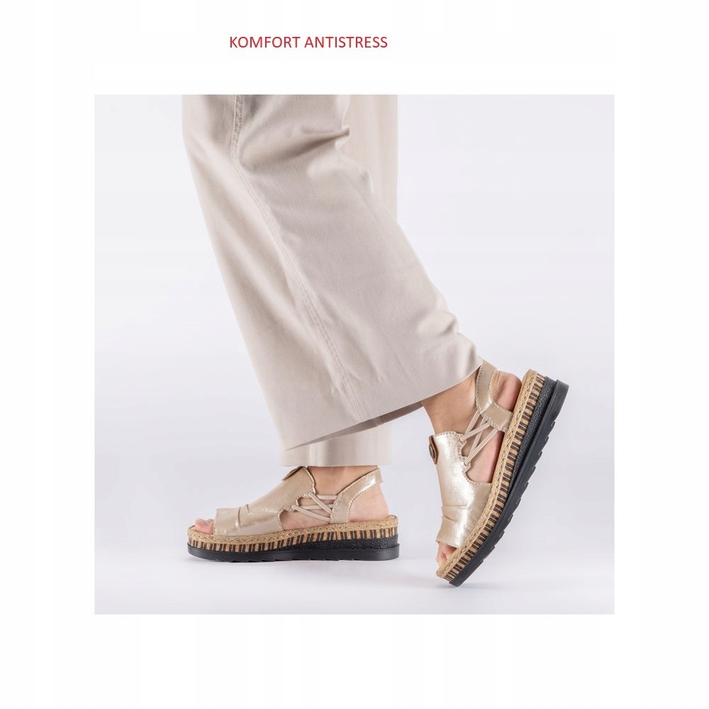 Pohodlné dámské sandály Rieker Antistress velikost 38