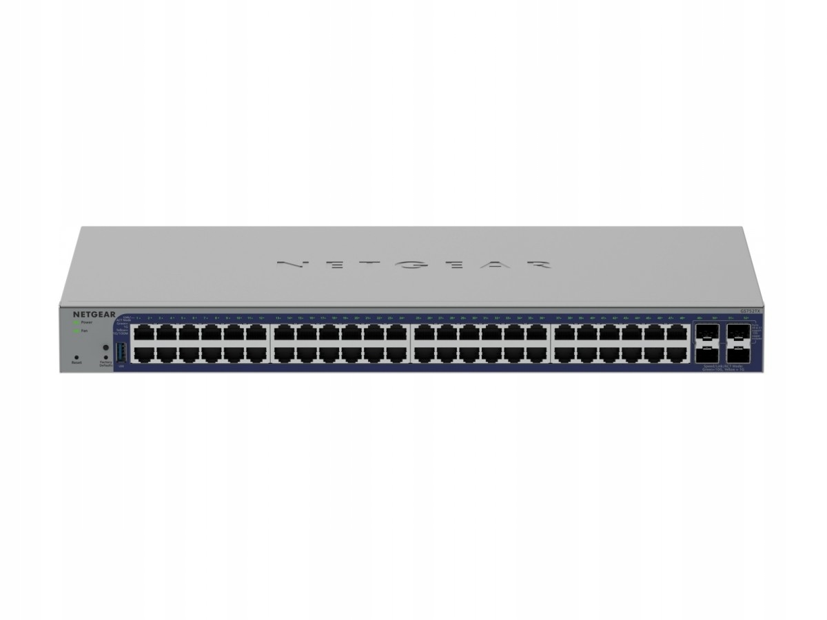 Netgear Přepínač 48P Ge Smart Sw Th W/10G Sfp+
