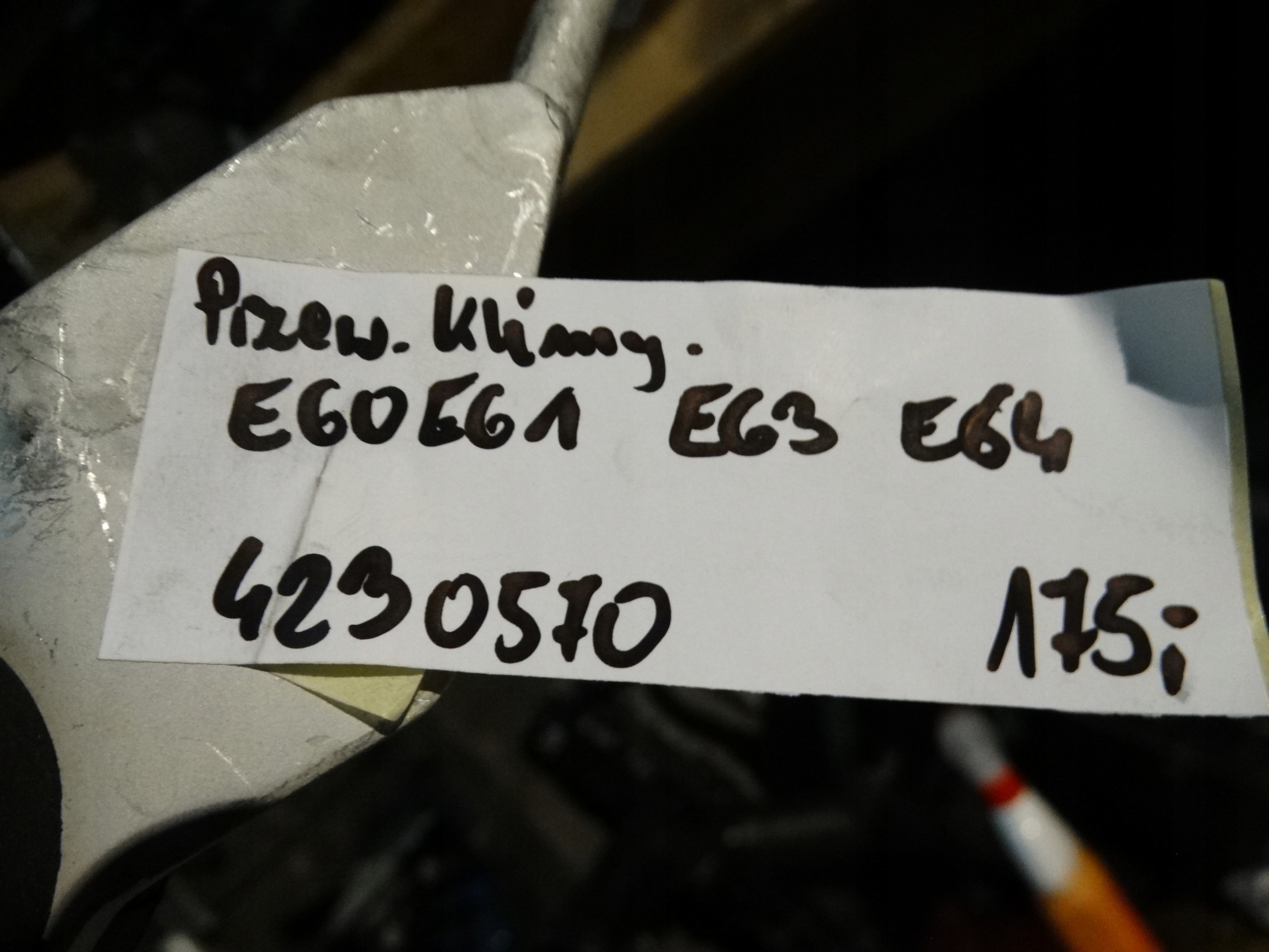 IDEALNY SCHLAUCH KLIMAANLAGE BMW E60 E61 E63 E64 1