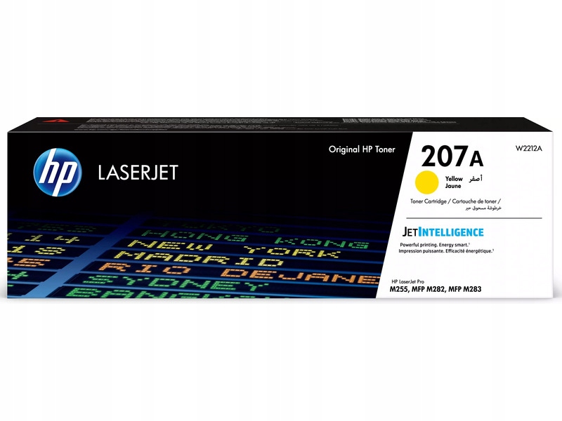Toner HP 207A Żółty W2212A Oryginał