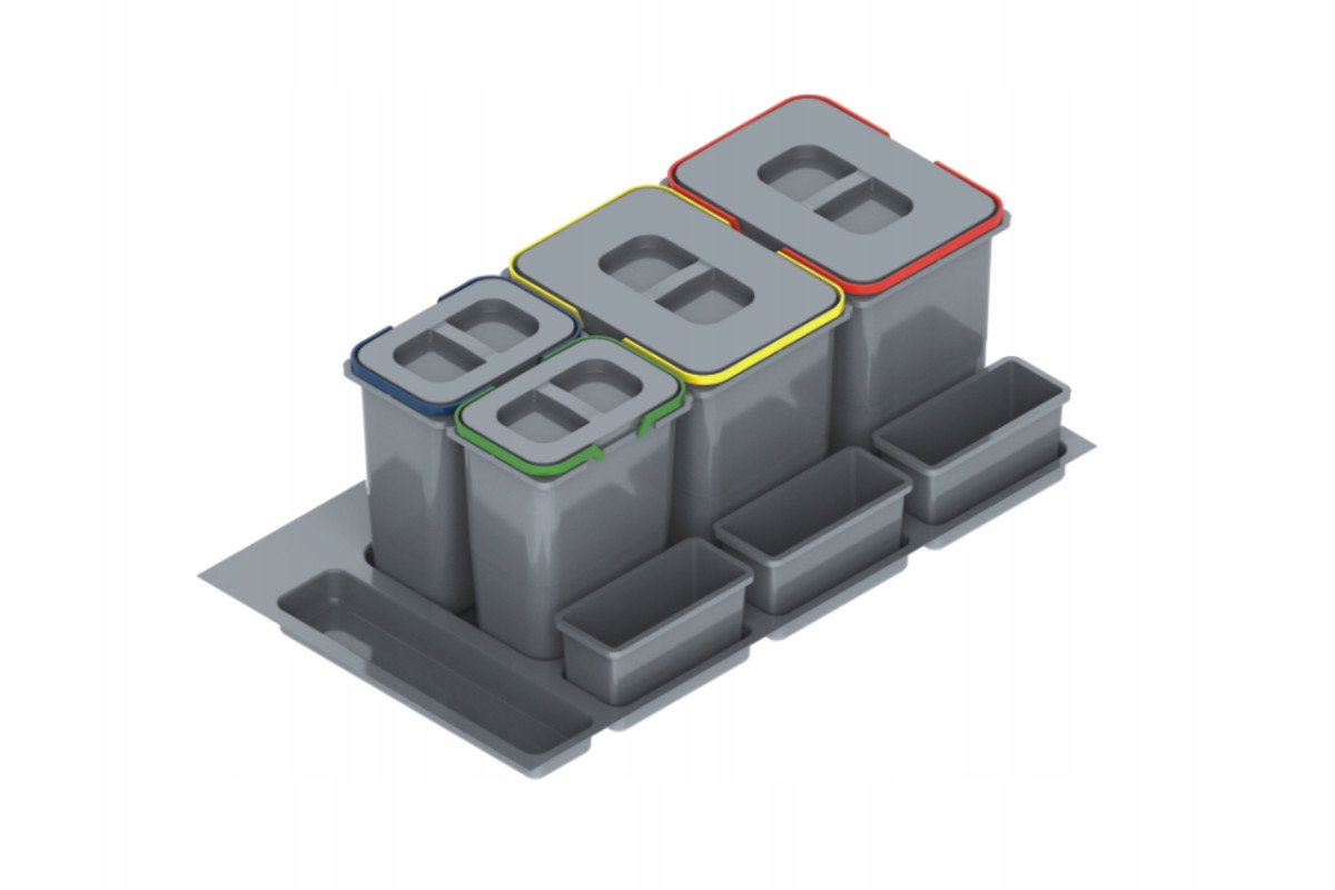 Rejs odpadkový kôš praktiko 90 2x15l 2x7l