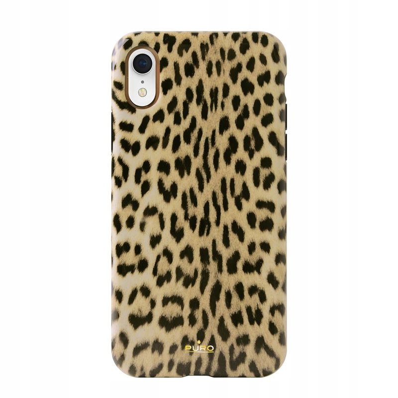 

Puro Glam Leopard Cover Case Etui do iPhone Xr
