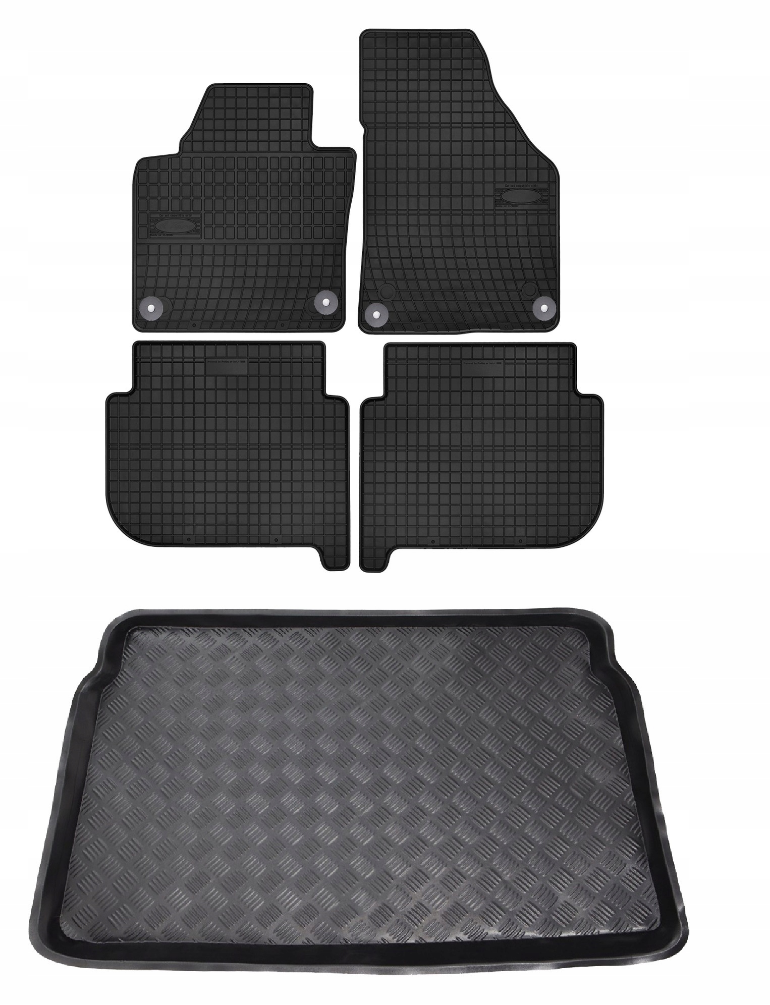 koberčeky nosič pre: Volkswagen Touran I 04-