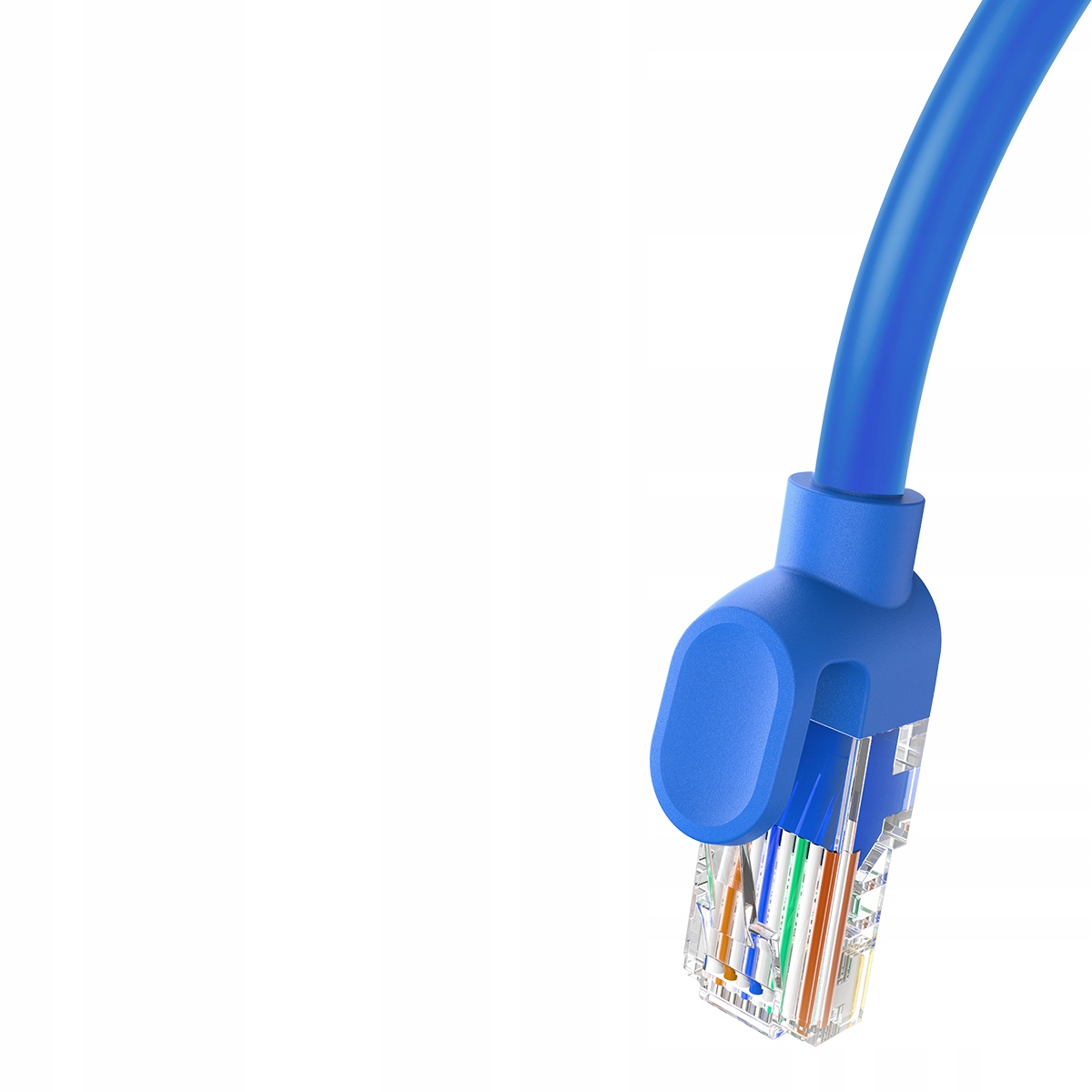 BASEUS KABEL SIECIOWY RJ45 - RJ45 LAN PRZEWÓD INTERNETOWY ETHERNET CAT6 1M Długość kabla 1 m