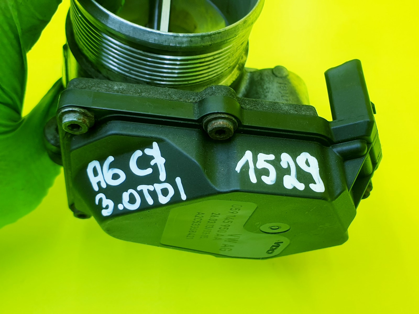 ДРОССЕЛЬНАЯ ЗАСЛОНКА Воздух A6 C7 A7 Q7 A8 D4 Q5 3.0 tdi 059145950AA