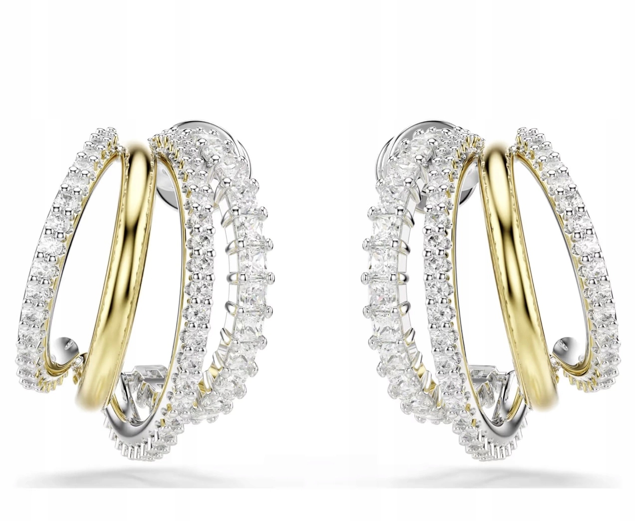 Náušnice Náušnice Swarovski 5689718 Hyperbola Kreole S Krystaly