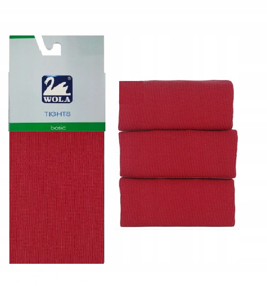 

Wola Basic Rajstopy gładkie Bawełniane 92-98 Chery