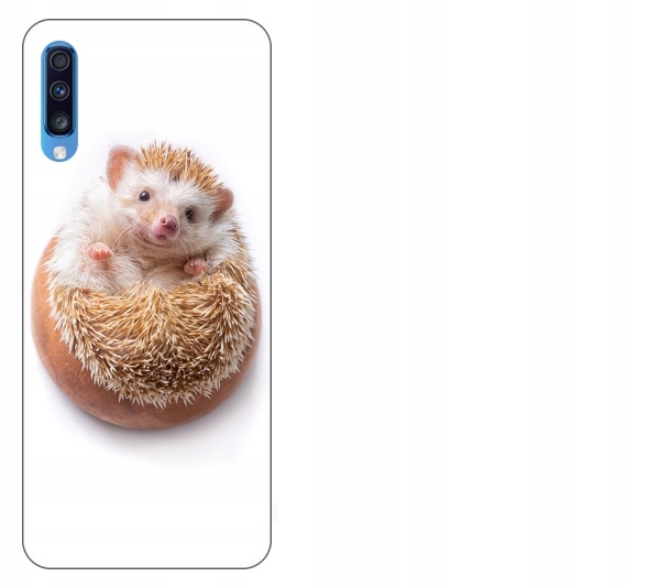 

Etui pokrowiec Samsung Galaxy A70 Jeż smieszne zwi