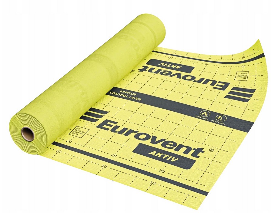 Fólie Eurovent Aktivní Membrána 30 m² Silný Atest