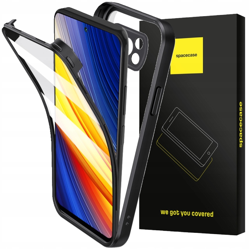 

Etui Spacecase Beetle 360° Case Do Poco X3 Pro