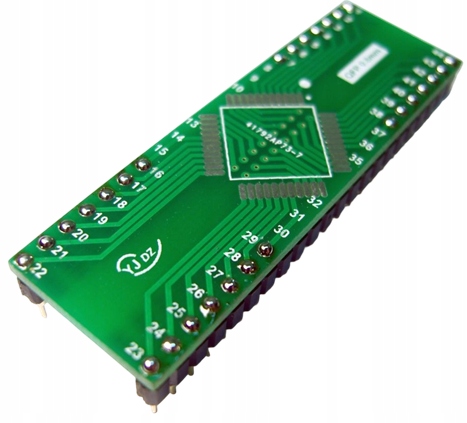 Adapter TQFP44 to DIP44 do układów w obudowach QFP44 TQFP44 FQFP44 PQFP44