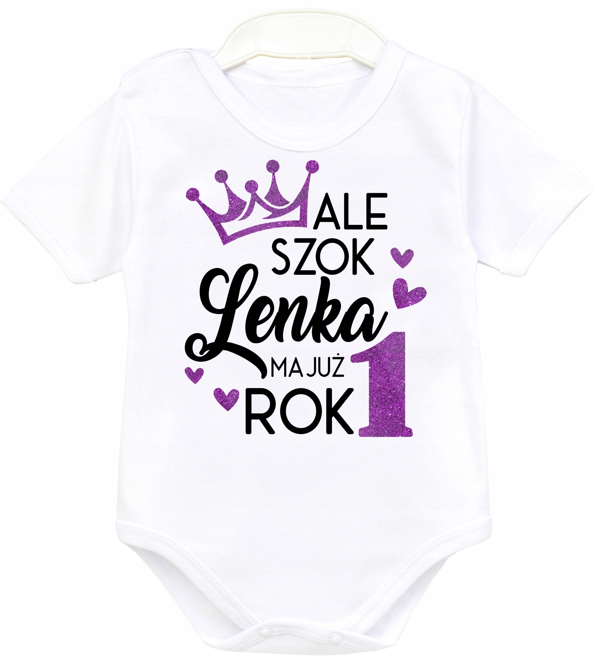 

Body kr rękaw Urodziny Ale szok mam już rok r. 86