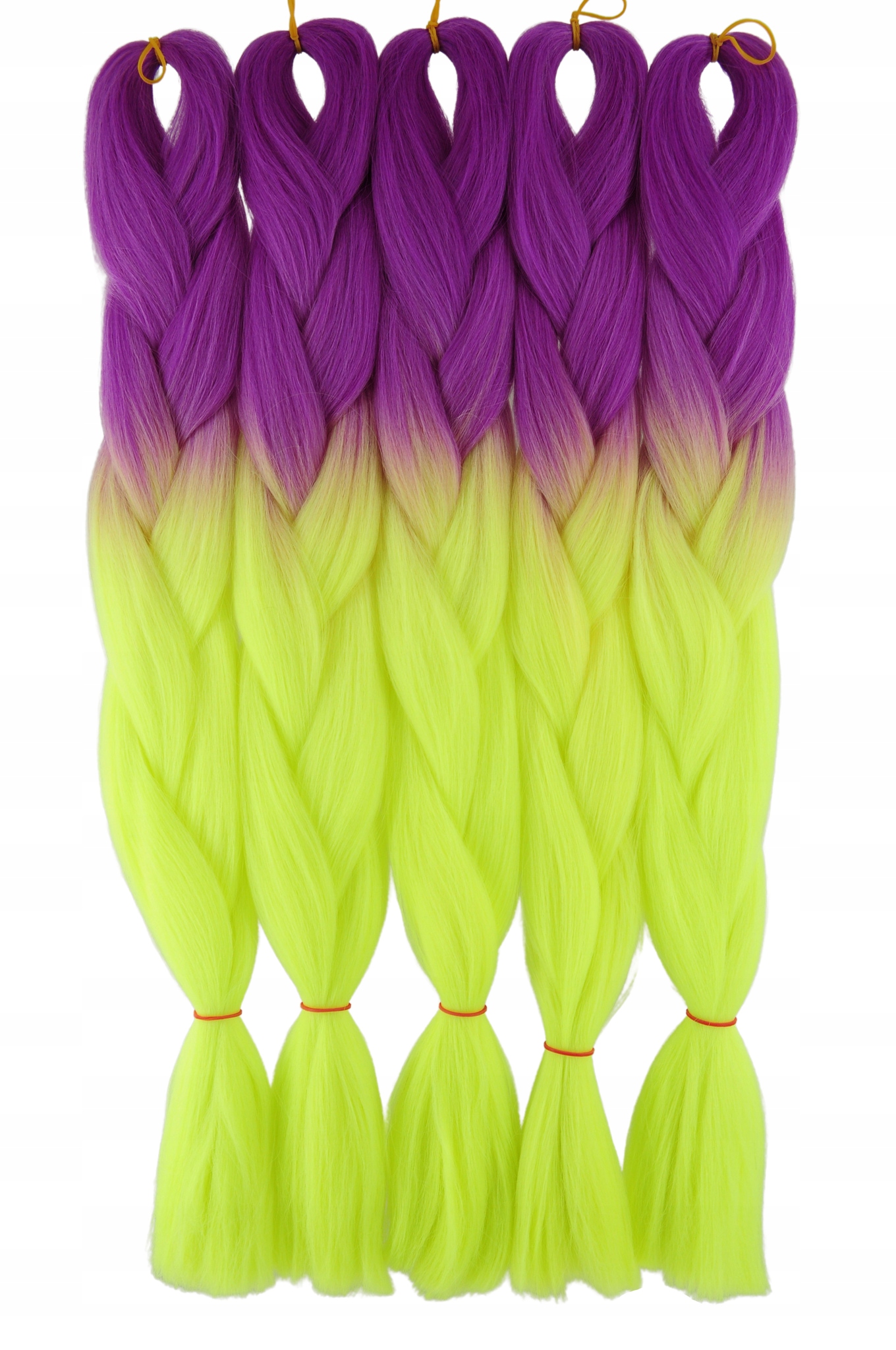 WŁOSY SYNTETYCZNE PROSTE KOLOROWE WARKOCZE 2K.030 Marka Smart Colours