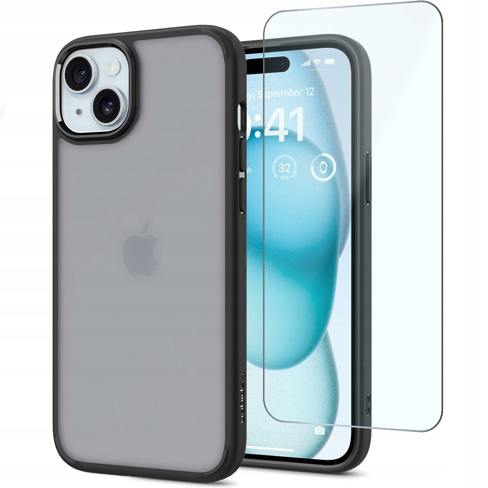 Etui Spigen do iPhone 15, mocne, ochronne, stylowe, case szkło hartowane