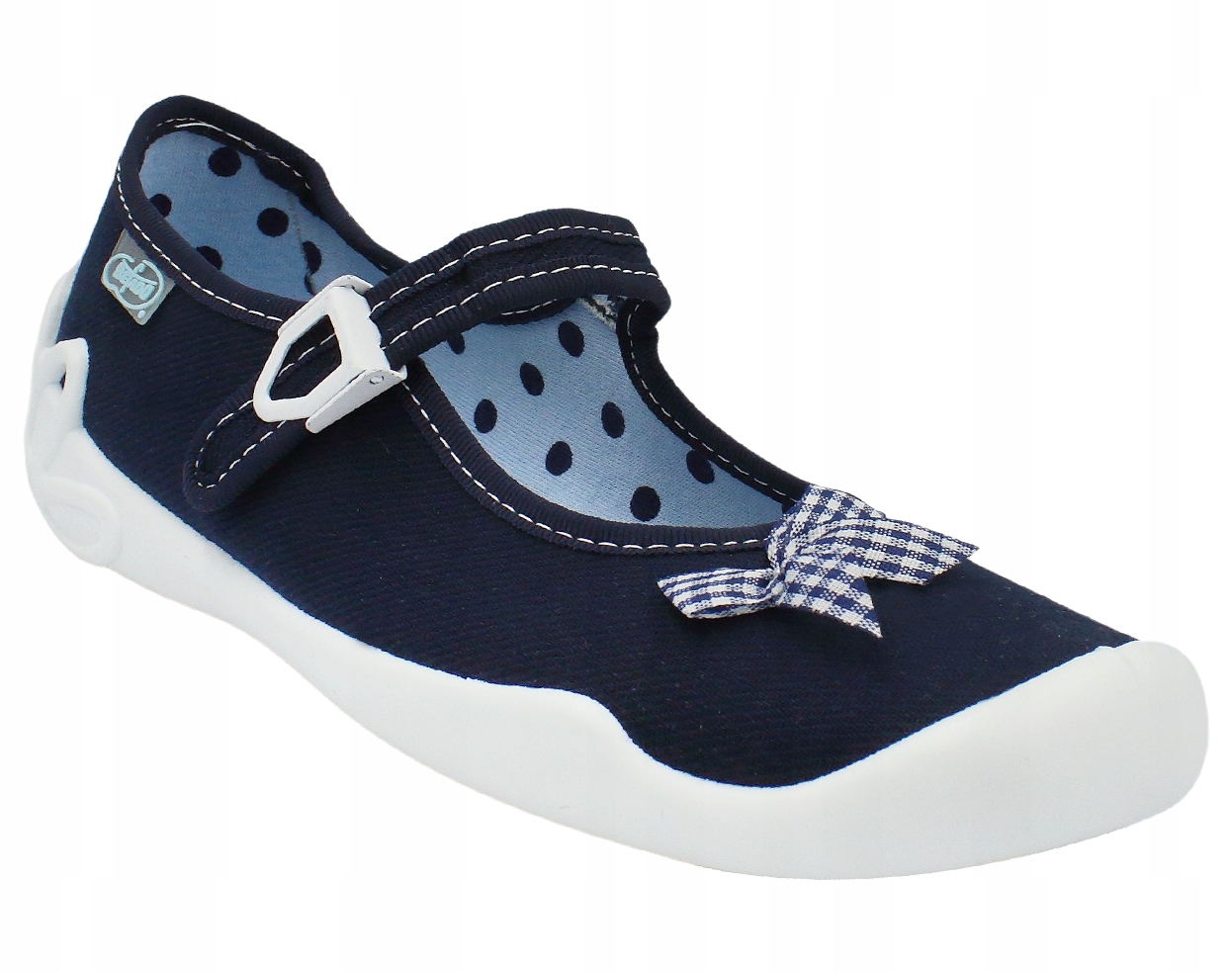 

Baleriny Kapcie Befado 119Y051 na zapinkę r36