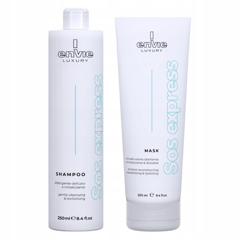 Šampon Hydratační maska pro Suché vlasy Envie Luxury Sos 2x250 ml