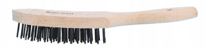 WURTH проволочная щетка-латунь-4 ряда