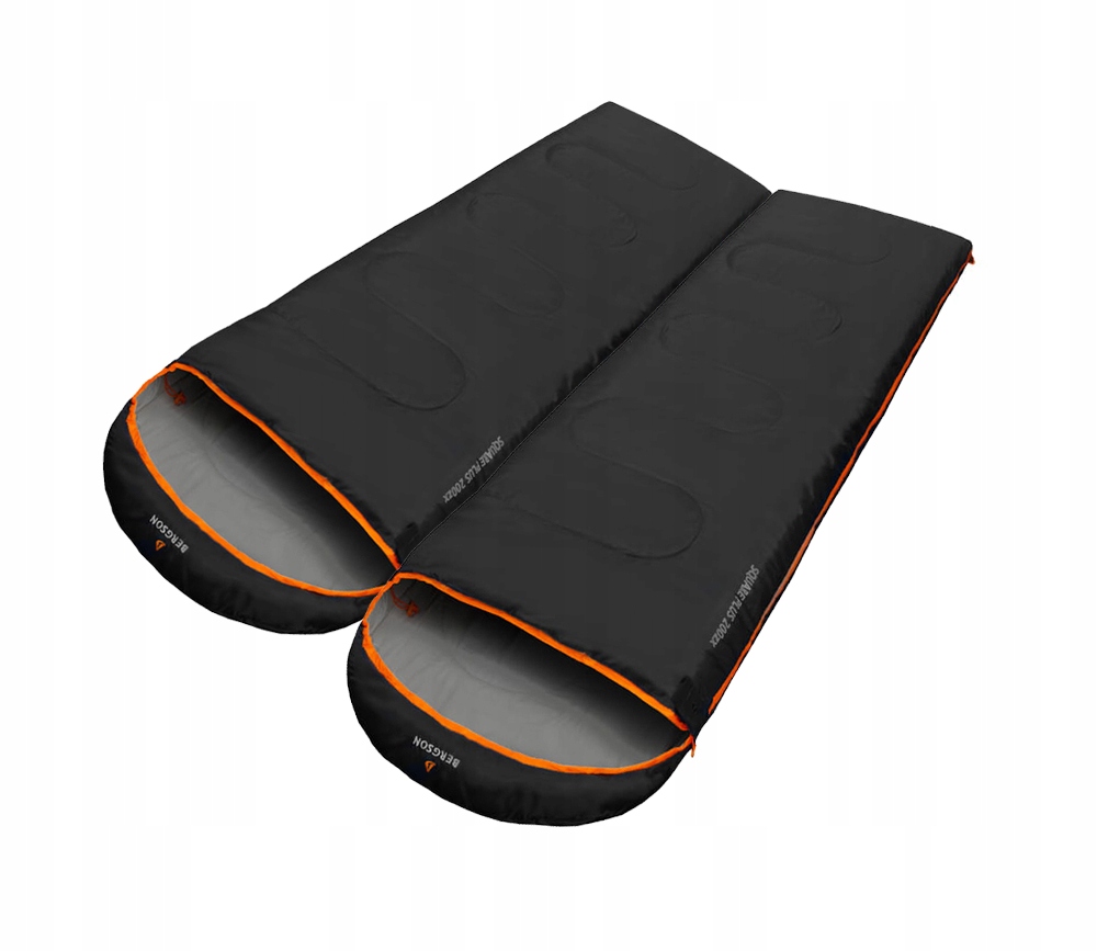 Sada Spacáků Bergson Square Plus 200 Zx Pravý Levý Zip Černá