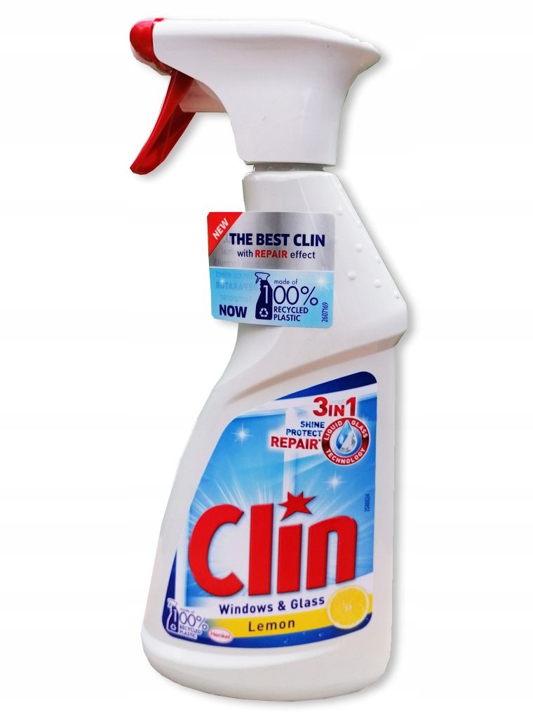 

Clin Lemon Cytrynowy Płyn Mycia Szyb Okien 500ml
