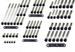 Harley-Davidson Touring sada skrutiek motora čierna 2017 – 2024