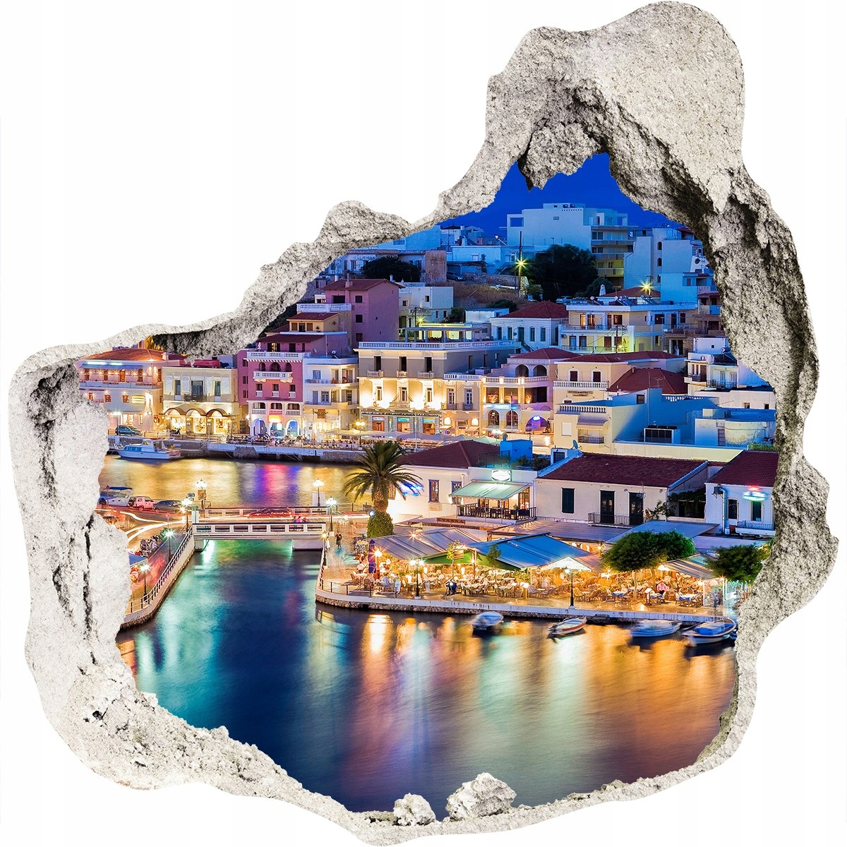 

Fototapeta dziura ścienna 3d Kreta Grecja 125x125