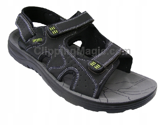 

Sandały Na Rzepy / Klapki roz.49 32 cm Nadwymiar