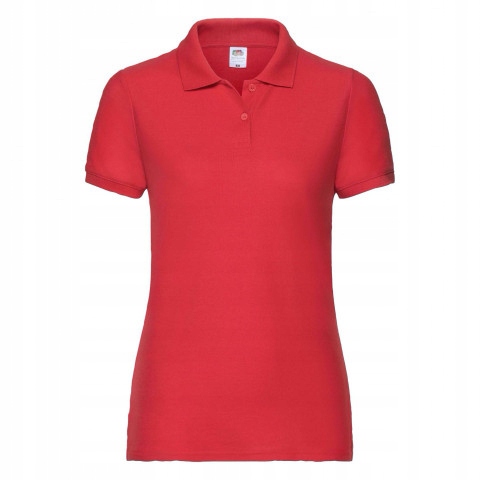 

Koszulka damska Polo 65/35 FruitLoom Czerwony L