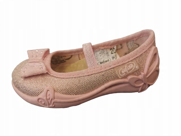 

Balerinki kapcie buty z kokardkami Befado roz. 20