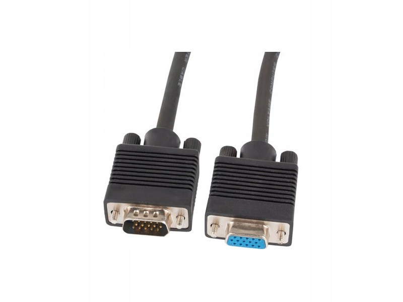 PRZEDŁUŻACZ EKRAN FERRYT CZARNY 5M LANBERG