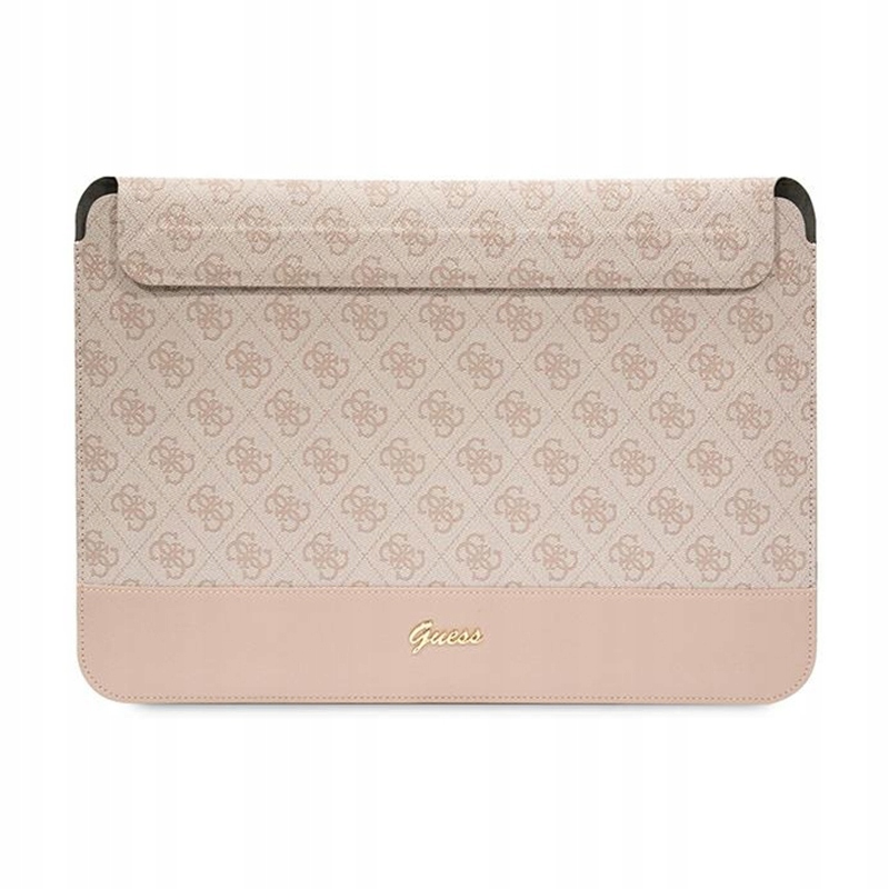 Guess 4G Stripe Metal Logo Computer Sleeve – Pouzdro na notebook 14" (růžové)