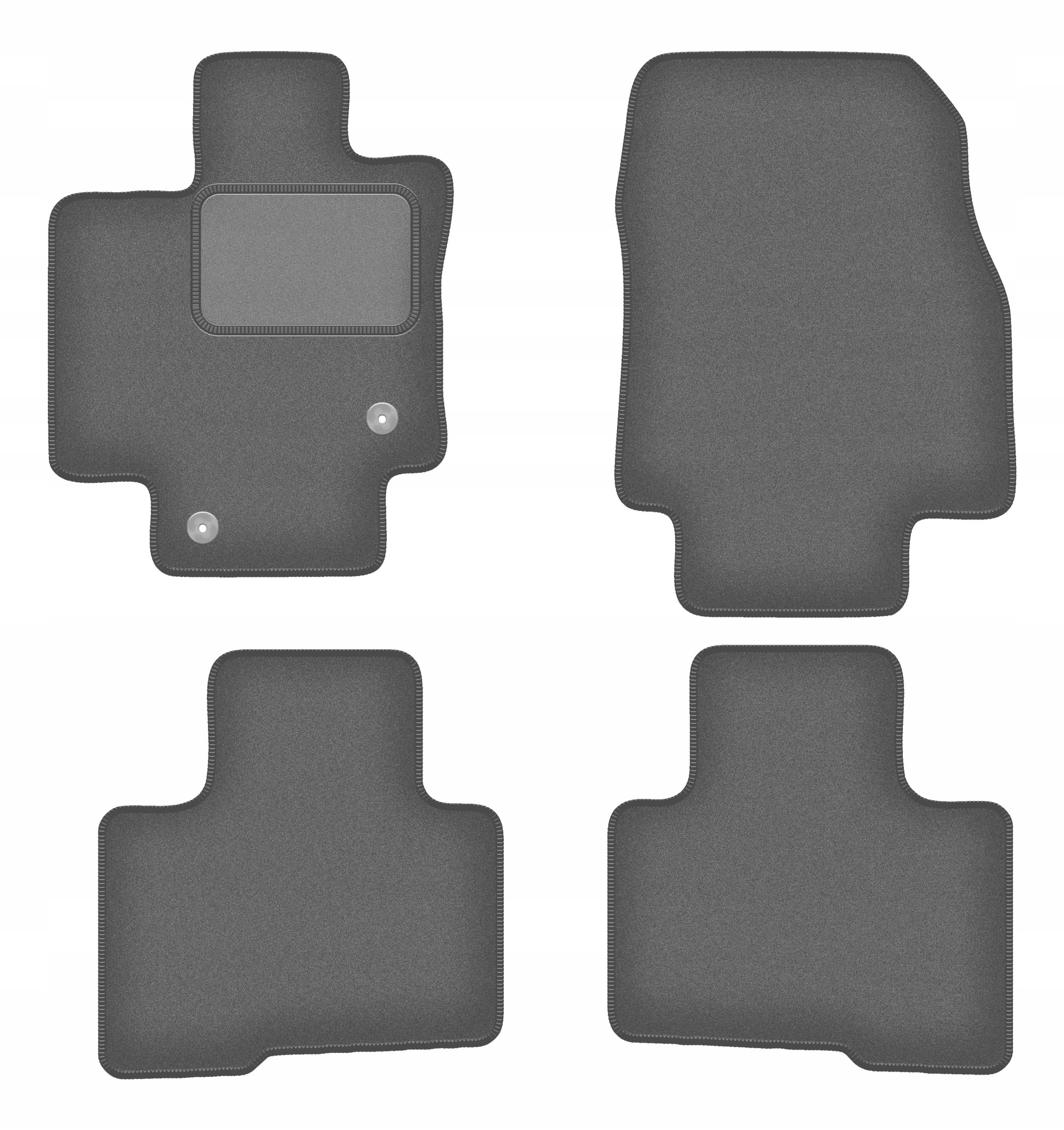 Autokoberce grafitové pro: Toyota Highlander IV Suv (2021-)