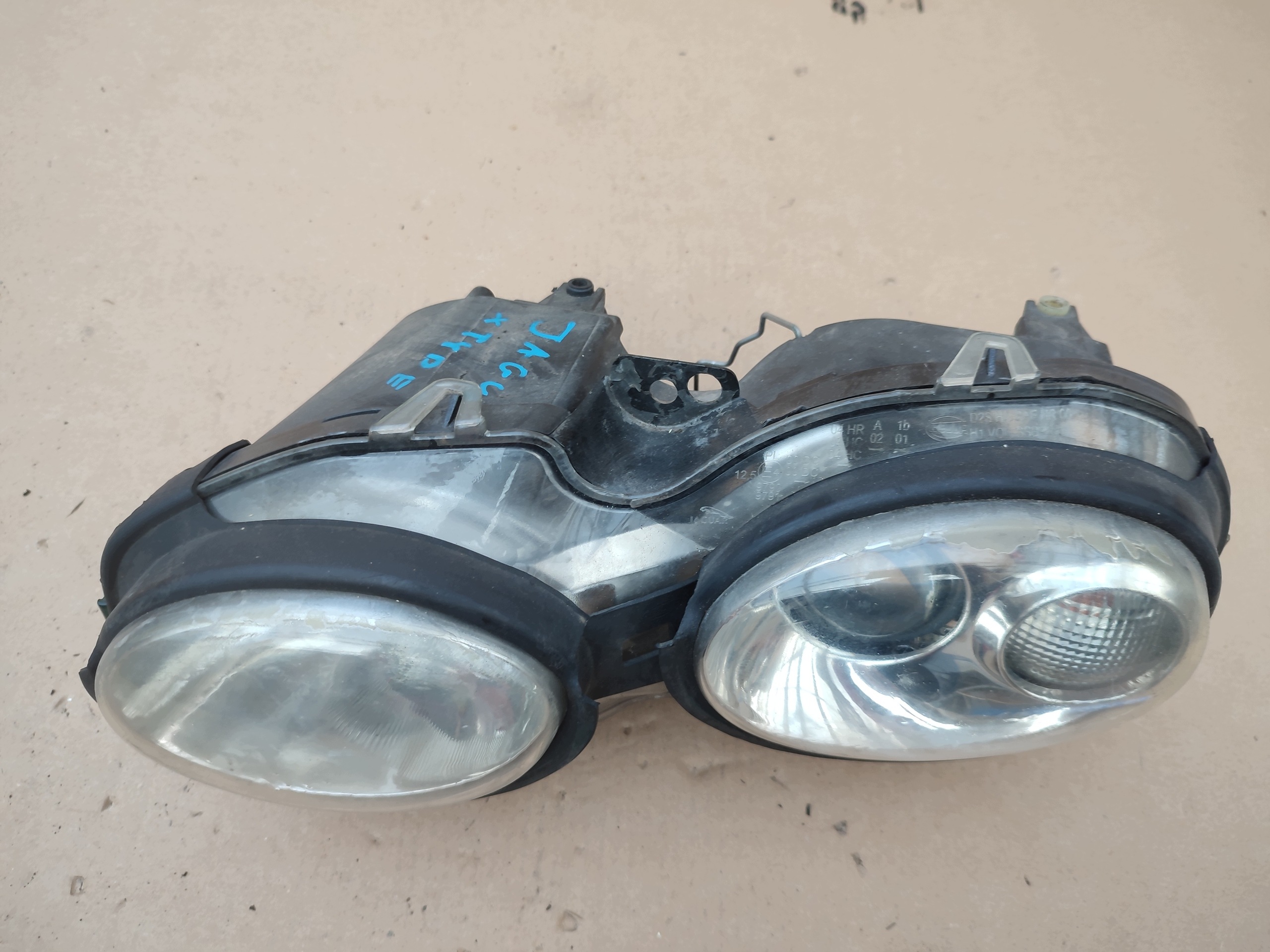 light left front left front jaguar x type xenon